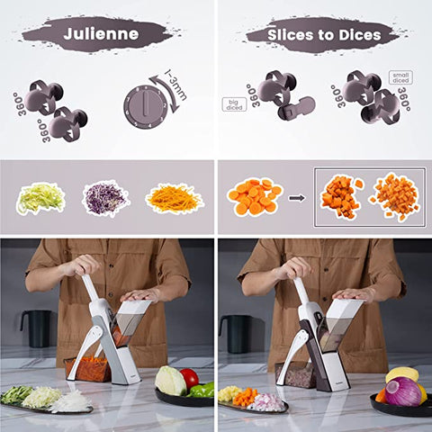 Safe Slicer Vegetable Cutter/Slicer Makes Work Fast And Easy