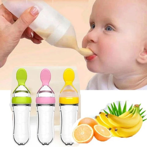 Infant Baby Silica Gel Feeding