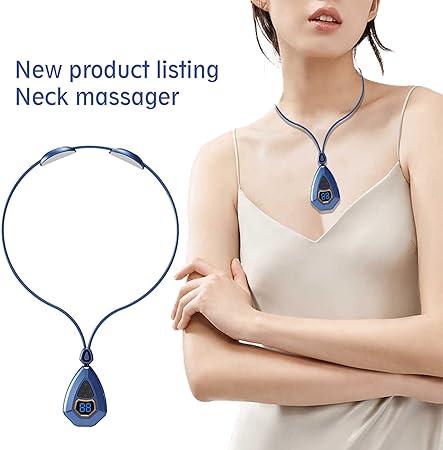This smart neck massager has five massage